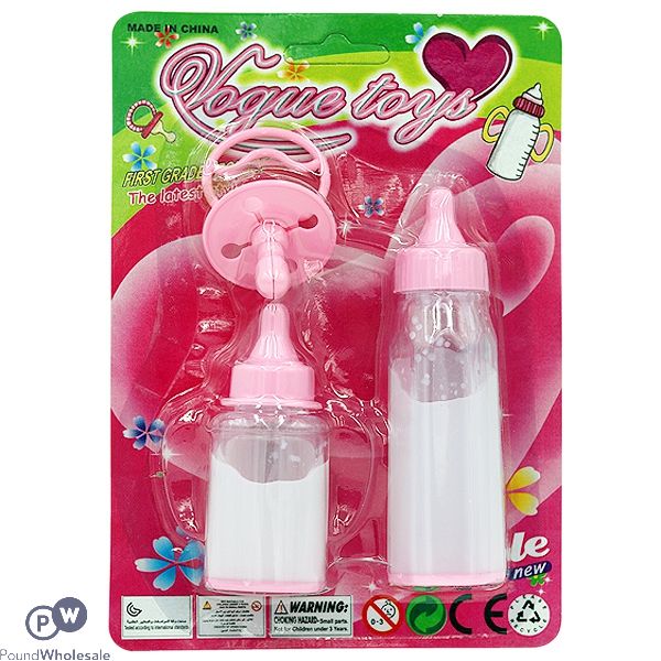 Baby Magic Feeding Bottles 2pc & Dummy