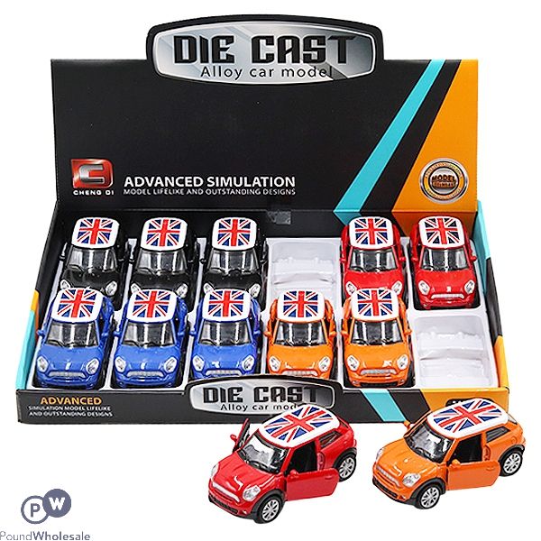 Die-cast Alloy 1:32 Scale Pull-back Iconic British Car Cdu