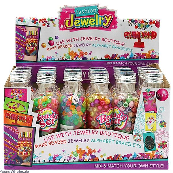 Diy Jewellery Bottle Bead Sets Cdu