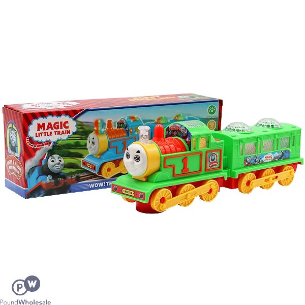 Battery-operated Magic Little Train With Light & Music