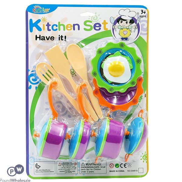 Kitchen Cooking Play Set