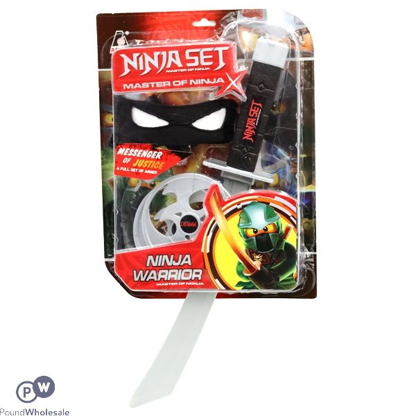 Ninja Play Set In Black