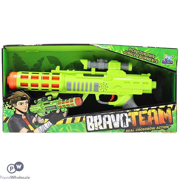 Space Gun Assault Rifle 17" With Light & Sound