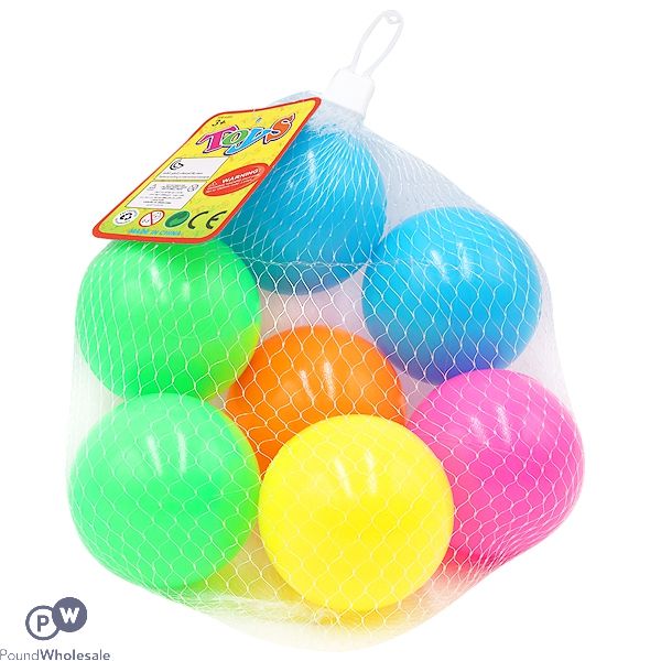 Play Balls Assorted Colours 7pc
