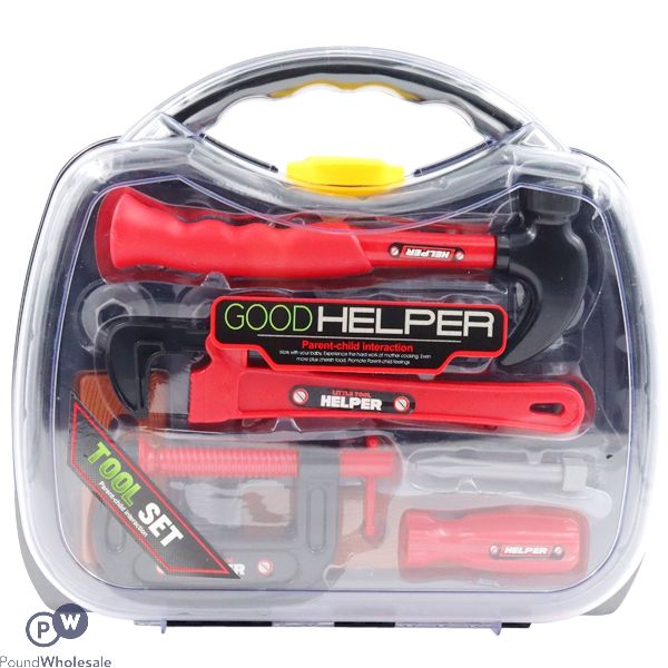 Little Helper Tools & Diy Set In Toolbox