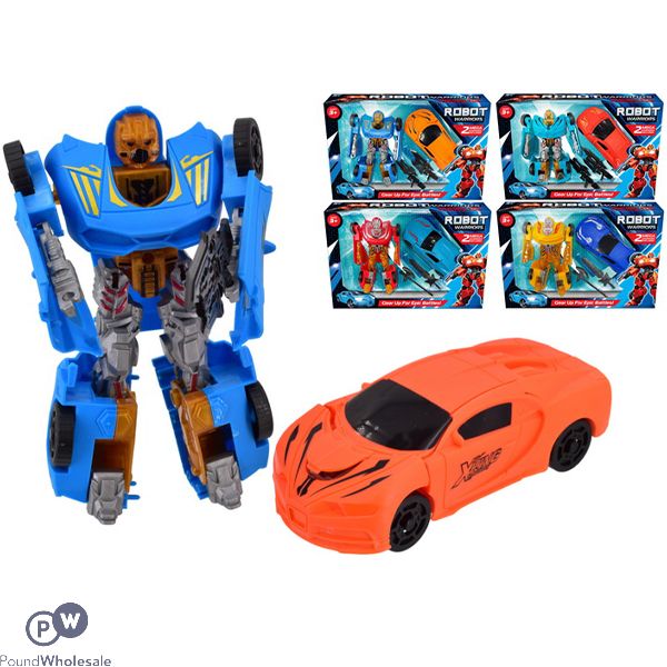 Robot Warriors Play Set 2pc Assorted