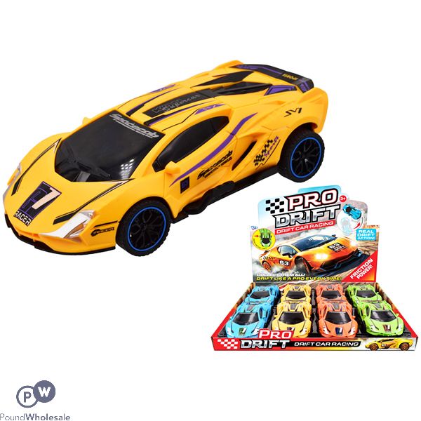 Friction Pro Drift Car Toy Cdu Assorted Colours
