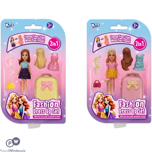 2-in-1 Fashion Dress Up Set Assorted