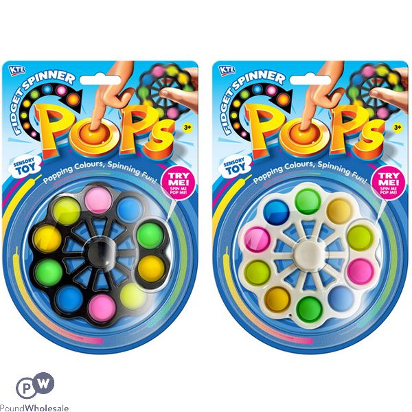 Push & Pop Mega Fidget Spinner Sensory Toy