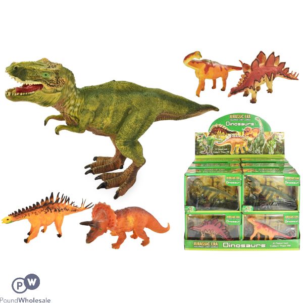 Jurassic Era Dinosaur Toy 6" Cdu Assorted