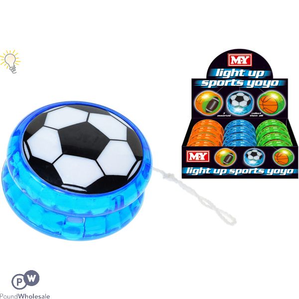 MY Light-Up Sports Yo-Yo CDU Assorted
