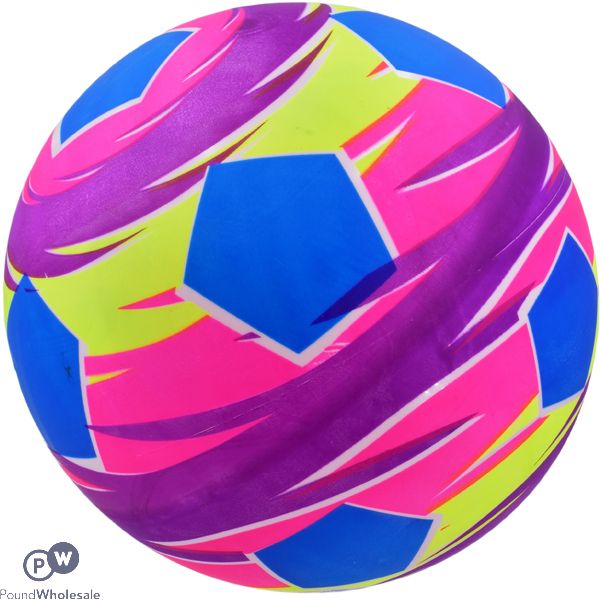 Neon Colour Football 80g 9"