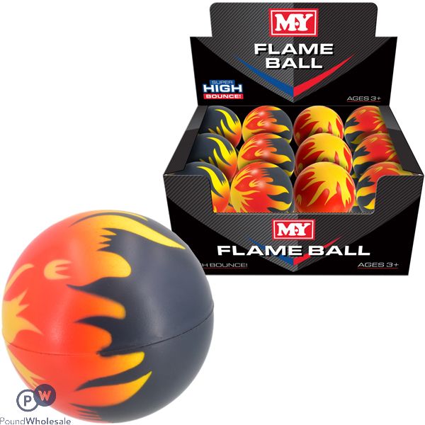 My Pu Flame Ball Cdu 7cm