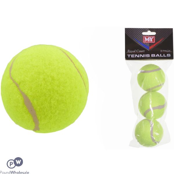 MY Royal Court Tennis Balls 3 Pack