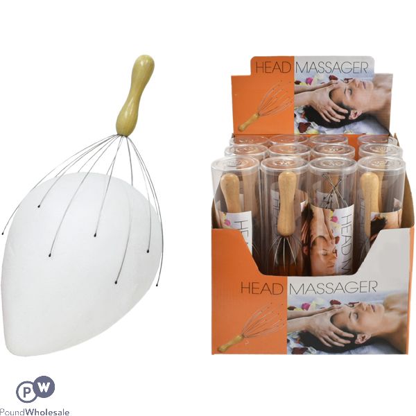 Head & Scalp Massager 25cm Cdu