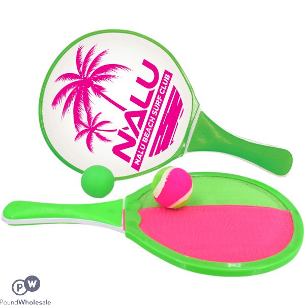 Nalu 2-in-1 Sure Catch Bat & Ball Set