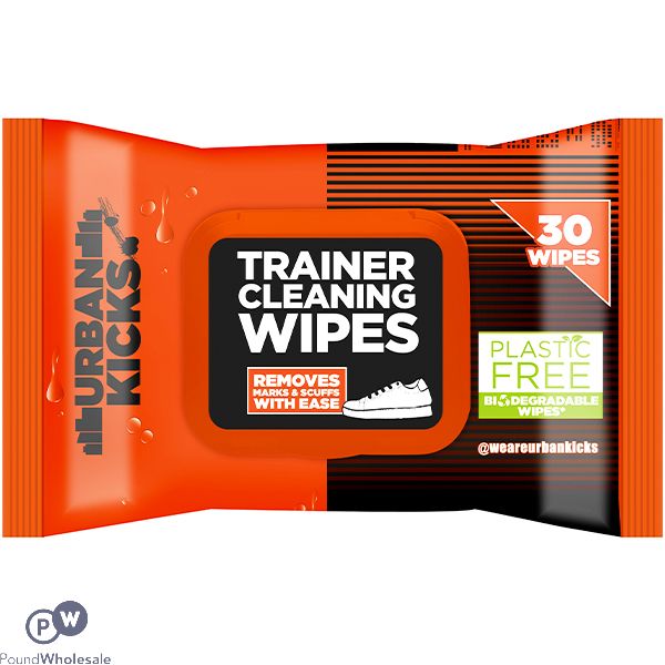 URBAN KICKS TRAINER CLEANING WIPES 30 PACK