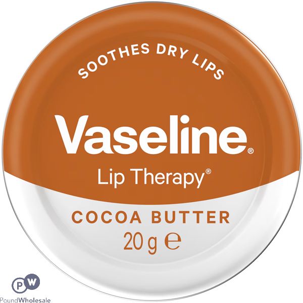 Vaseline Cocoa Butter Petroleum Jelly Lip Therapy 20g