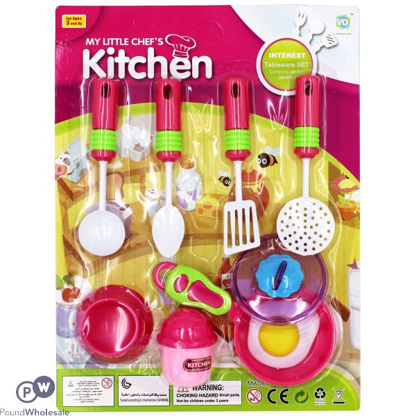 My Little Chef's Kitchen Cooking Egg Play Set