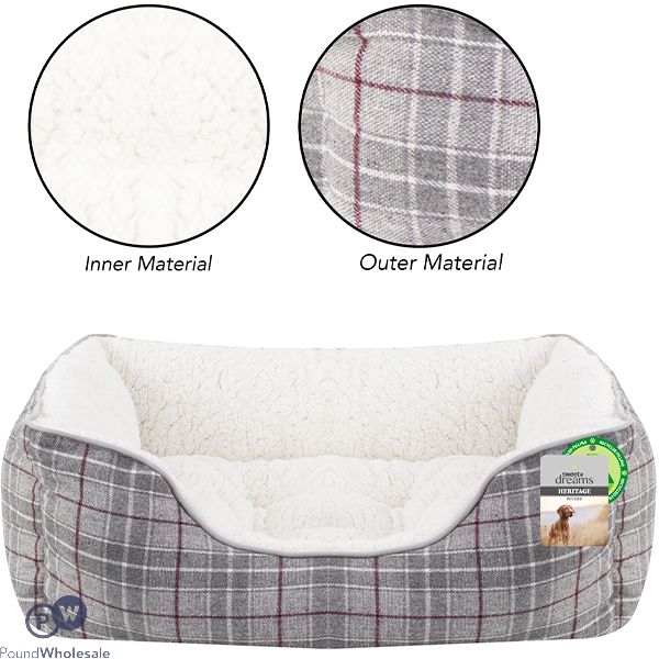 Sweet Dreams Heritage Pet Bed Large 71cm X 58cm X 23cm