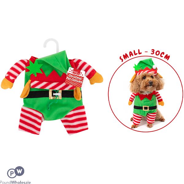 Smart Choice Christmas Dog Elf Costume Small 30cm