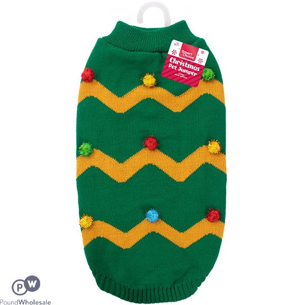 Smart Choice Christmas Tree Dog Jumper Large 50cm