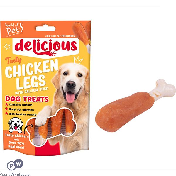 World Of Pets Mini Chicken Legs 5 Pack