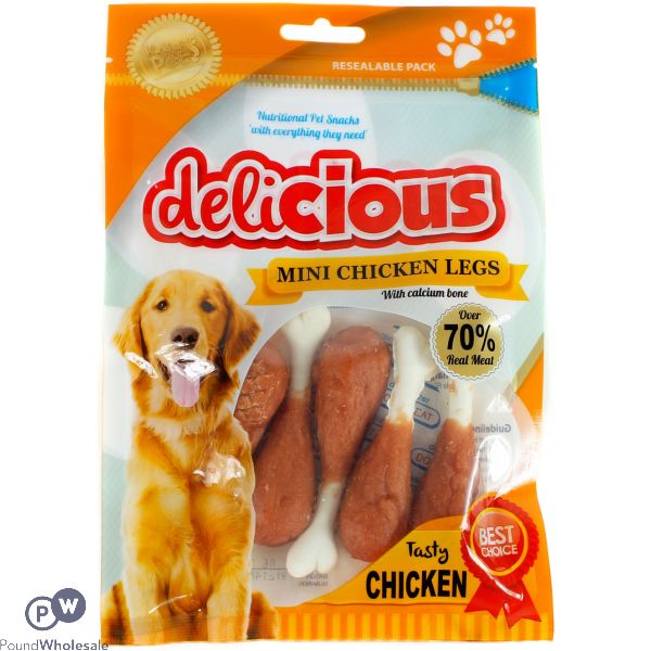 World Of Pets Mini Chicken Legs 5 Pack