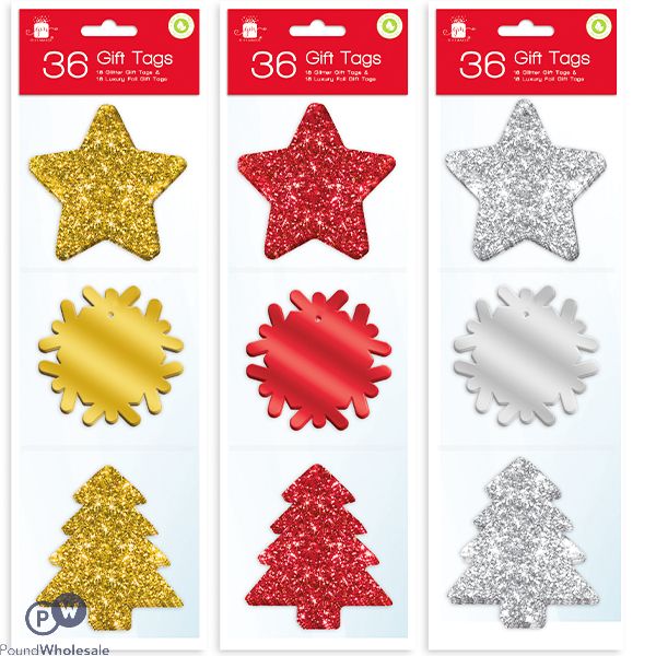 Giftmaker Christmas Gift Tags Assorted Colours