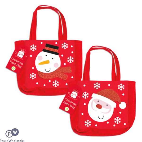 GIFTMAKER CHRISTMAS TREAT BAG ASSORTED