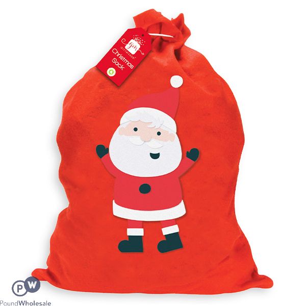 Giftmaker Red Basic Santa Sack