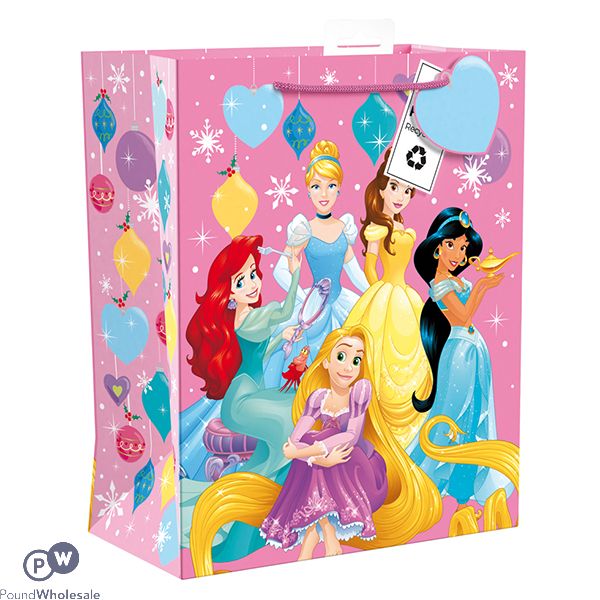 Disney Princess Pink Gift Bag Large