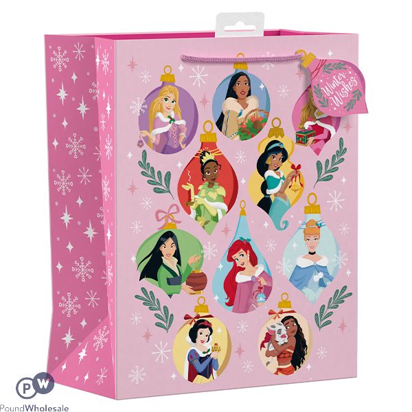 Disney Princess Pink Gift Bag Large