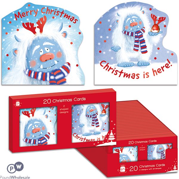 Giftmaker Mixed Gruffalo Christmas Cards 20 Pack Cdu