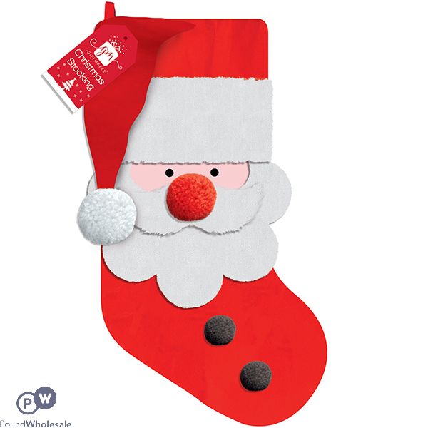 Giftmaker Christmas Santa Stocking