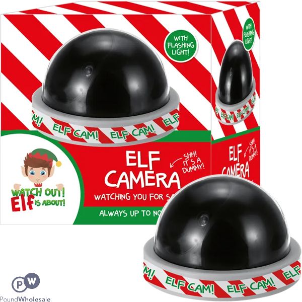 Christmas Battery-operated Elf Surveillance Camera