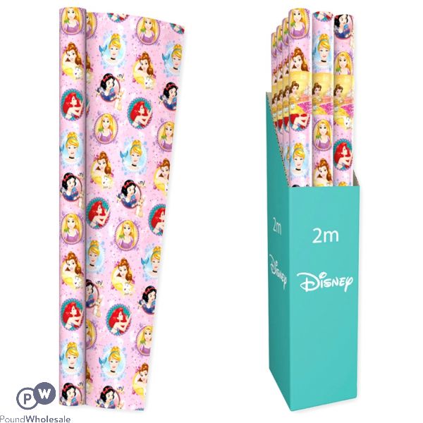 DISNEY PRINCESS GIFT WRAP 2M