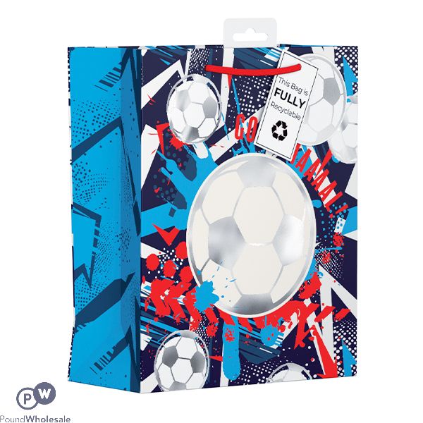 Giftmaker Football Gift Bag Medium