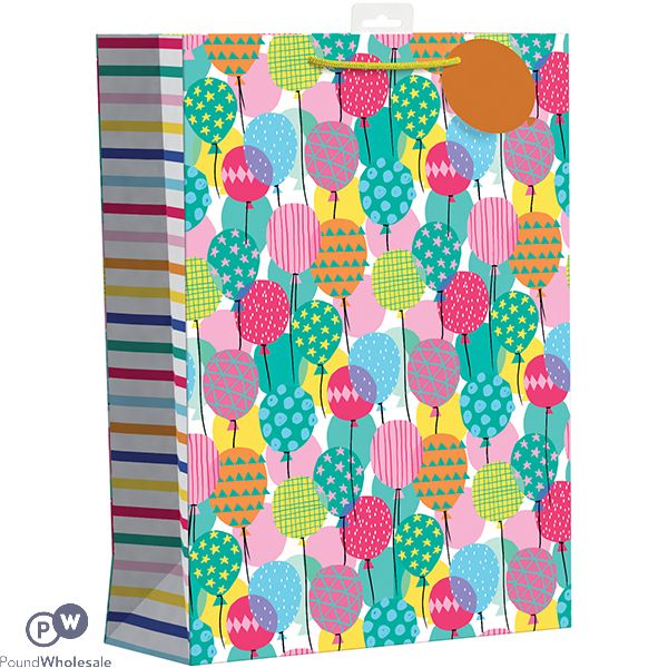 Giftmaker Party Balloons Shapes Gift Bag Xl