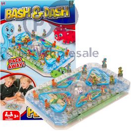 Epic Fun Pick & Play Dinosaur Bash & Dash Game Set box view