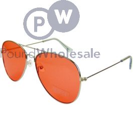Wholesale Ladies Silver Aviator Sunglasses Pound Wholesale