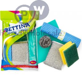 Wholesale Bettina Kitchen Cleaner Kit 8pc | Pound Wholesale