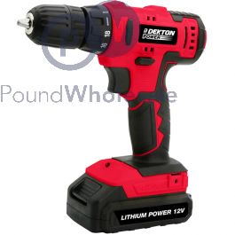 Wholesale Dekton 12v 1300mah Cordless Drill Pound Wholesale