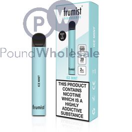 ice mint disposable vape Wholesale Frumist Disposable Vape Pod Ice Mint 20mg