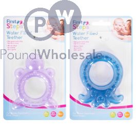 Wholesale First Steps Water-filled Turtle Octopus Baby Teethers