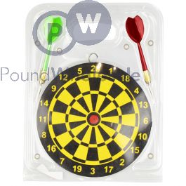Gifts & Gadgets Small Dartboard Set 14.5cm box view