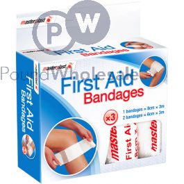 First aid shop bandages