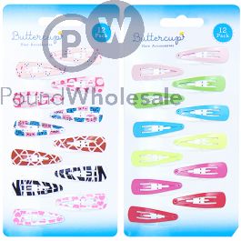 Babyhug Snap Clips  Pack of 12 -  Multicolour main image 0