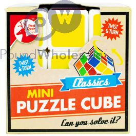 Wholesale Red Deer Toys Mini Puzzle Cube | Pound Wholesale