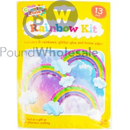 Wholesale Creator Zone Make Your Own Rainbow Kit 13pc | Pound Wholesale